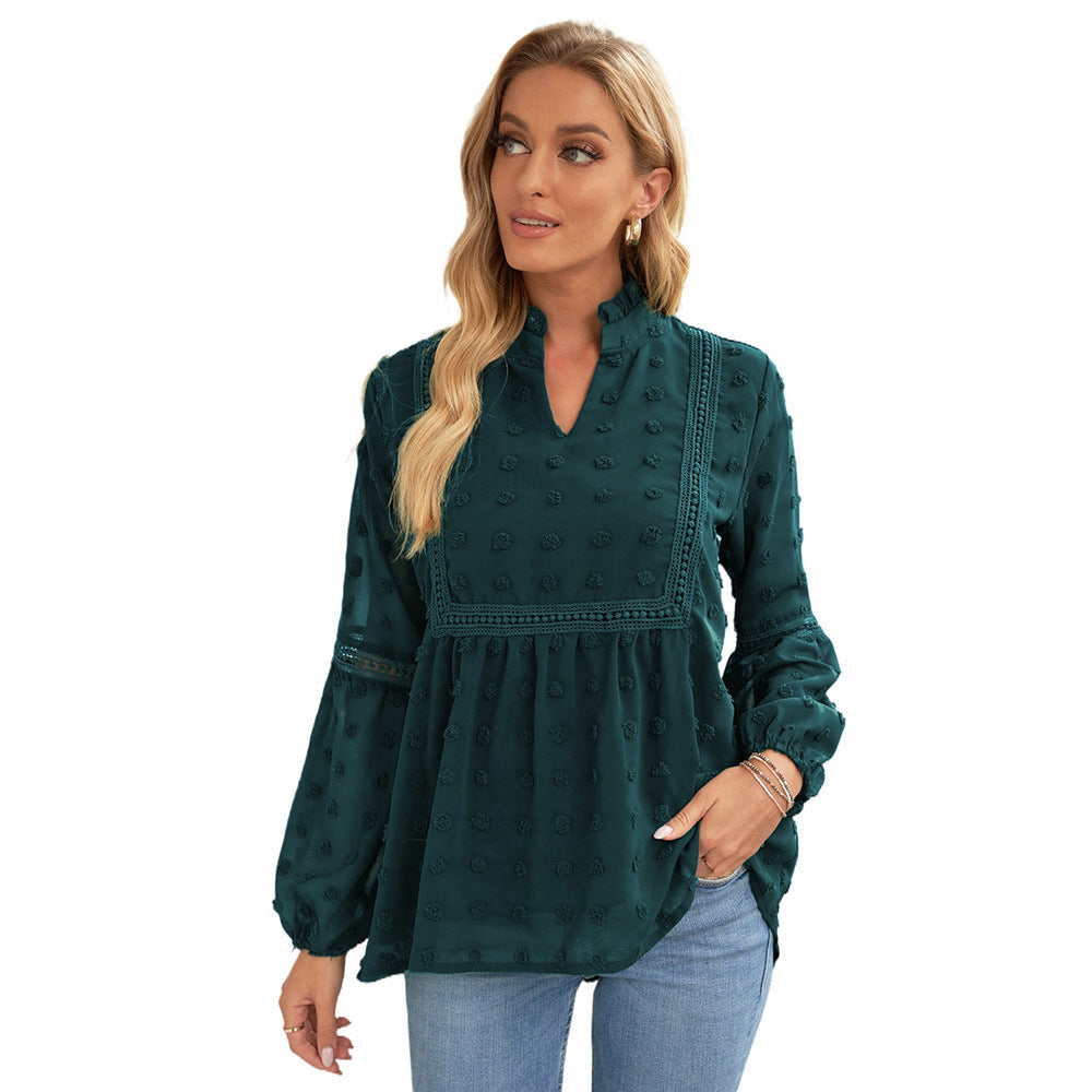 Lantern Sleeve Top