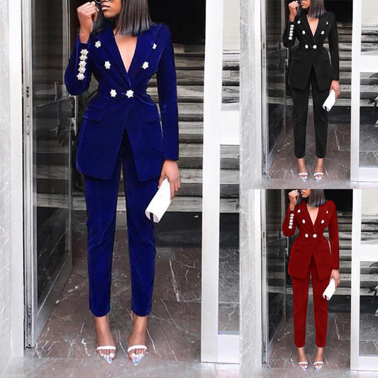 Velvet Pant Suit