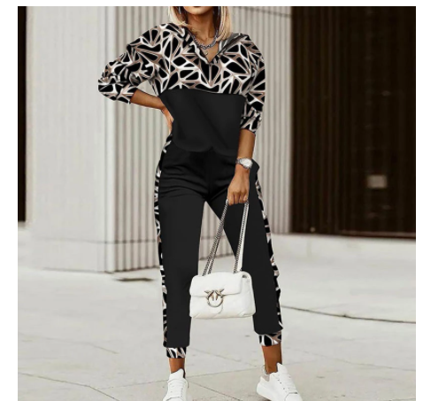 Semi-Print Track Suit