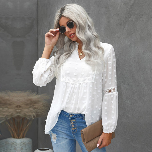 Lantern Sleeve Top