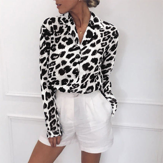 Leopard Blouse