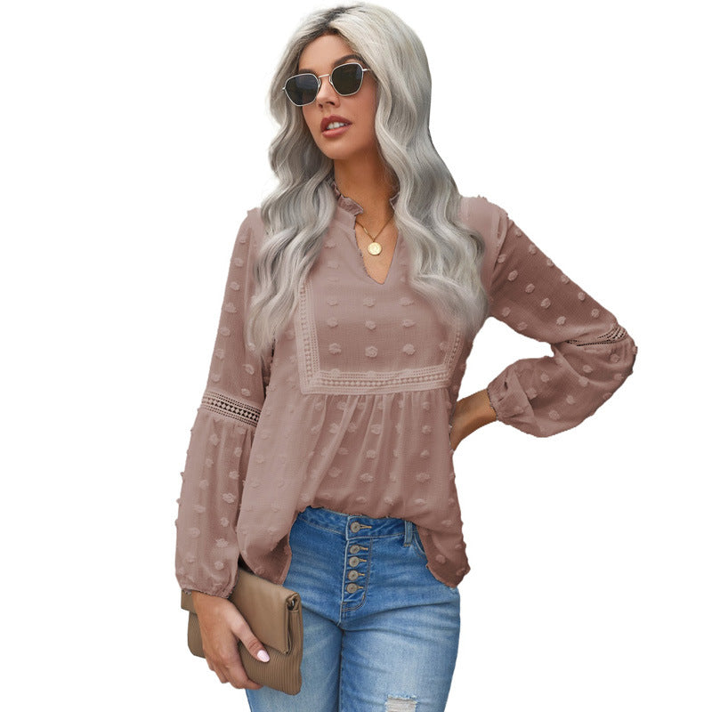 Lantern Sleeve Top