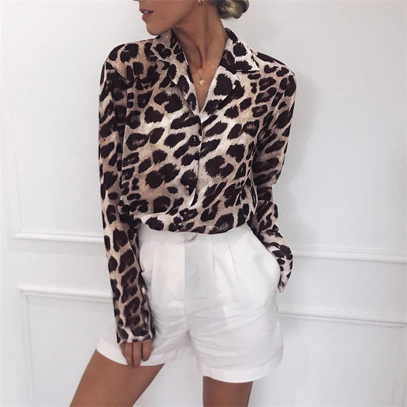 Leopard Blouse