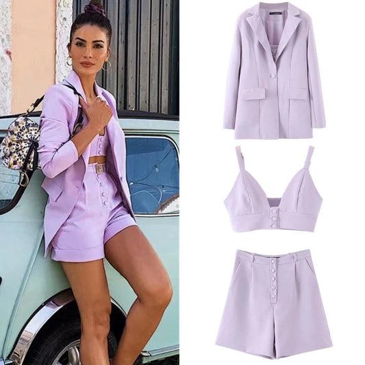 Lavender 3-piece Suit