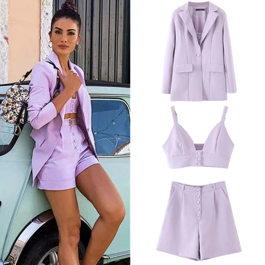 Lavender 3-piece Suit