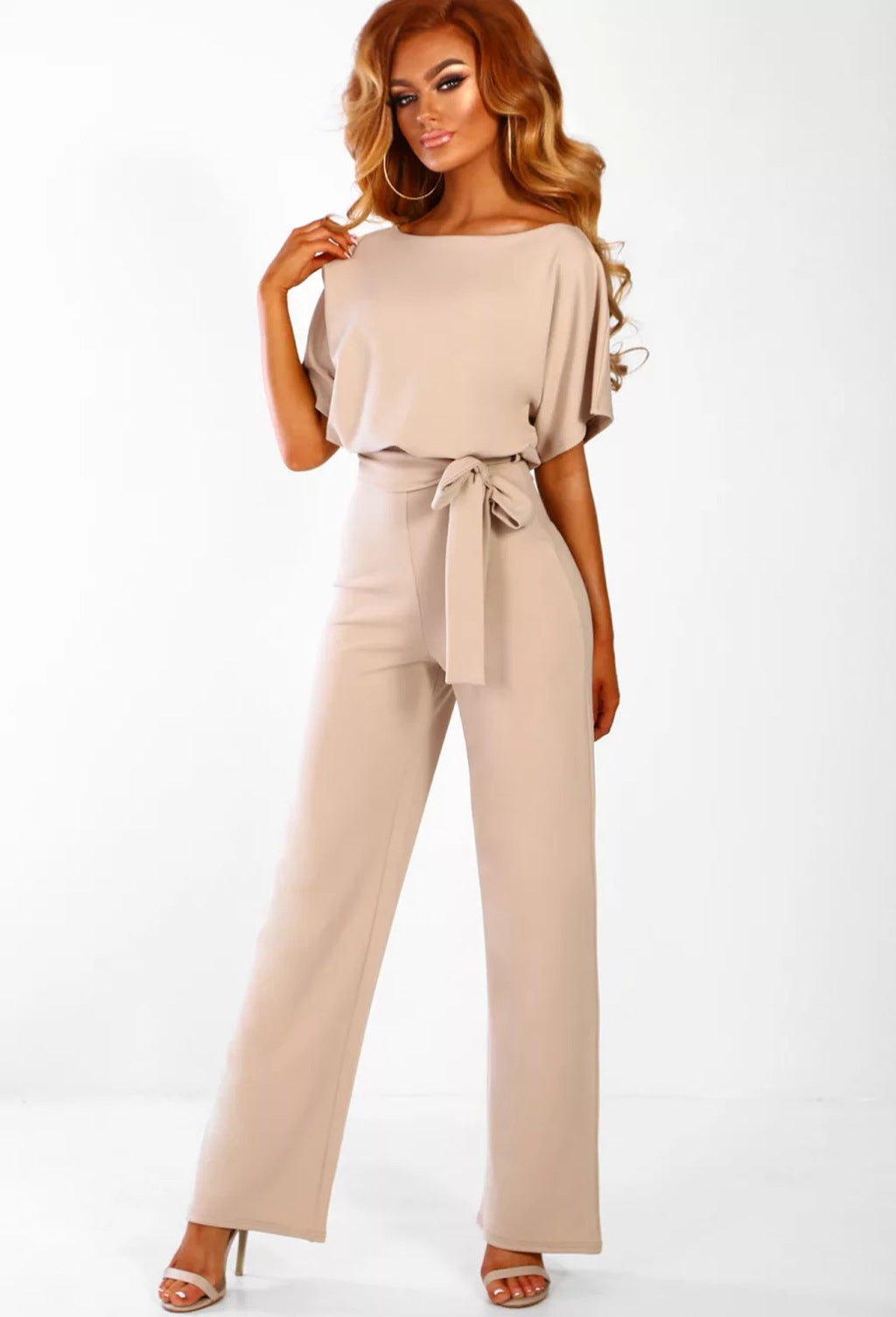 Solid Colour Jumpsuit