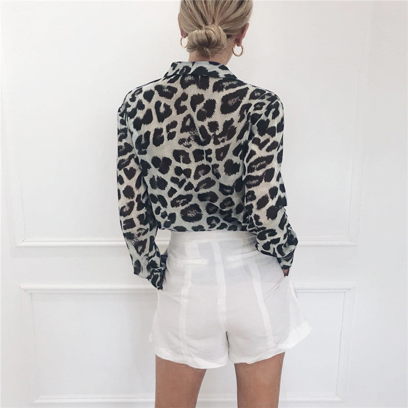 Leopard Blouse