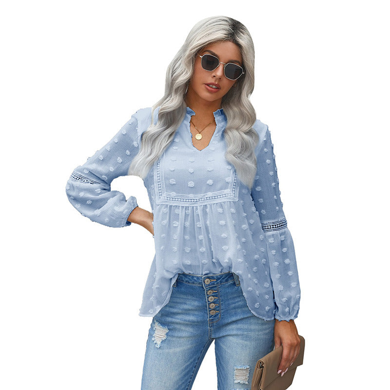 Lantern Sleeve Top