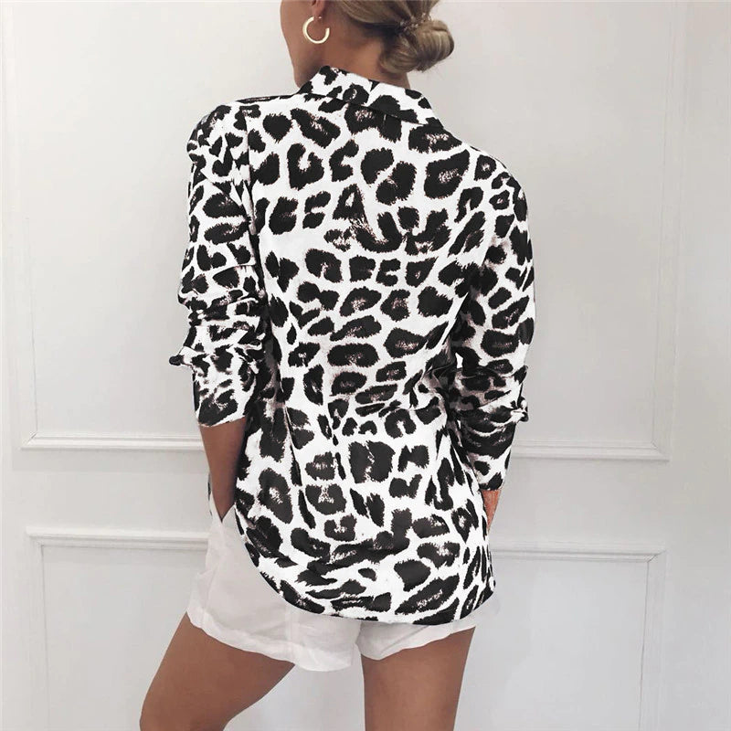 Leopard Blouse