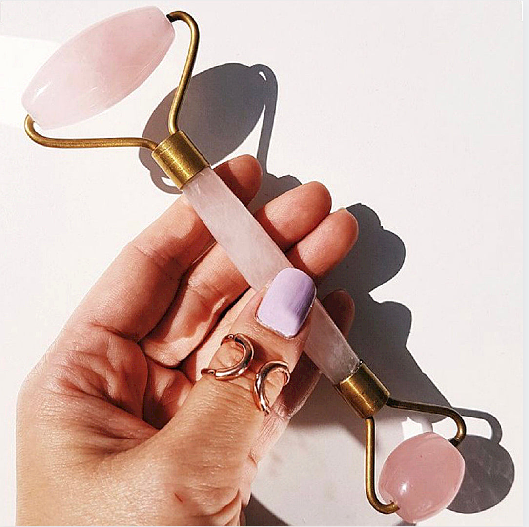 🏆Award Winning Rose Quartz Face Massager