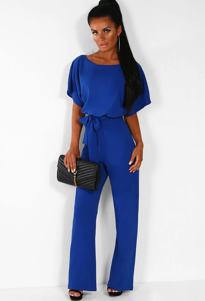 Solid Colour Jumpsuit