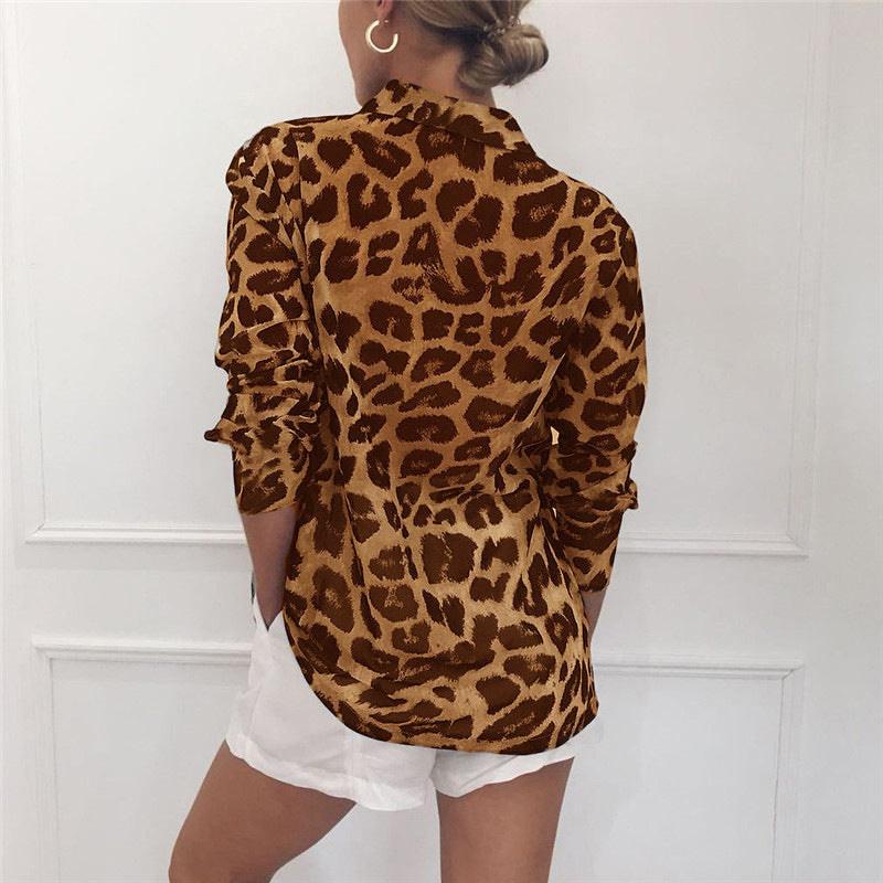 Leopard Blouse