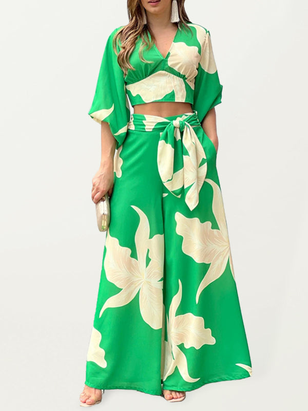 Printed Two-piece Set