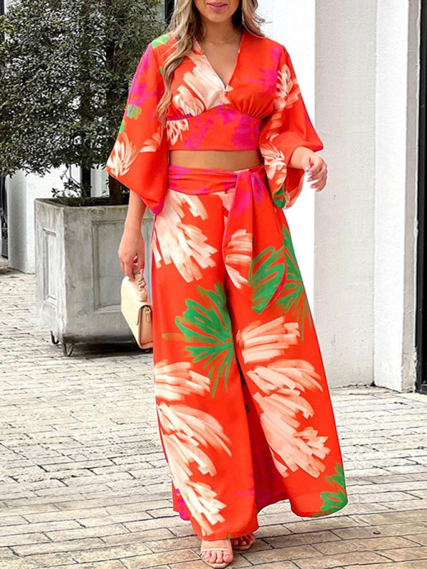 Printed Two-piece Set