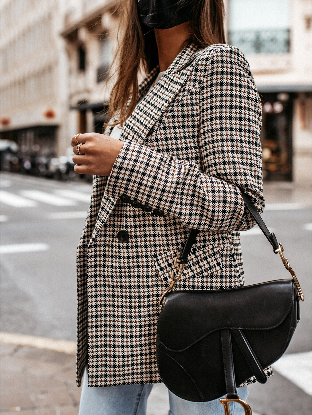 Plaid Blazer